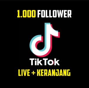 Akun Tiktok 1000 Follower Live + Keranjang Kuning